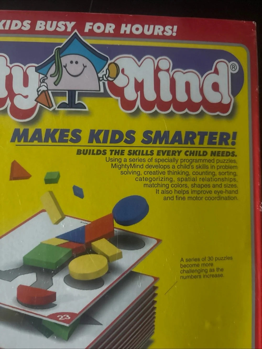 NIB New Mindful Minds Educational Geometric Puzzle Game Ages 3-8 years
